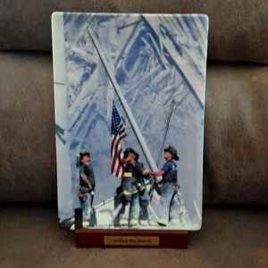 9/11 Commerative Numbered Plate